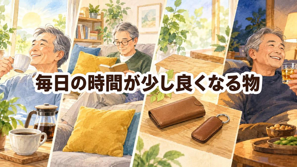 毎日の時間が少し良くなる物