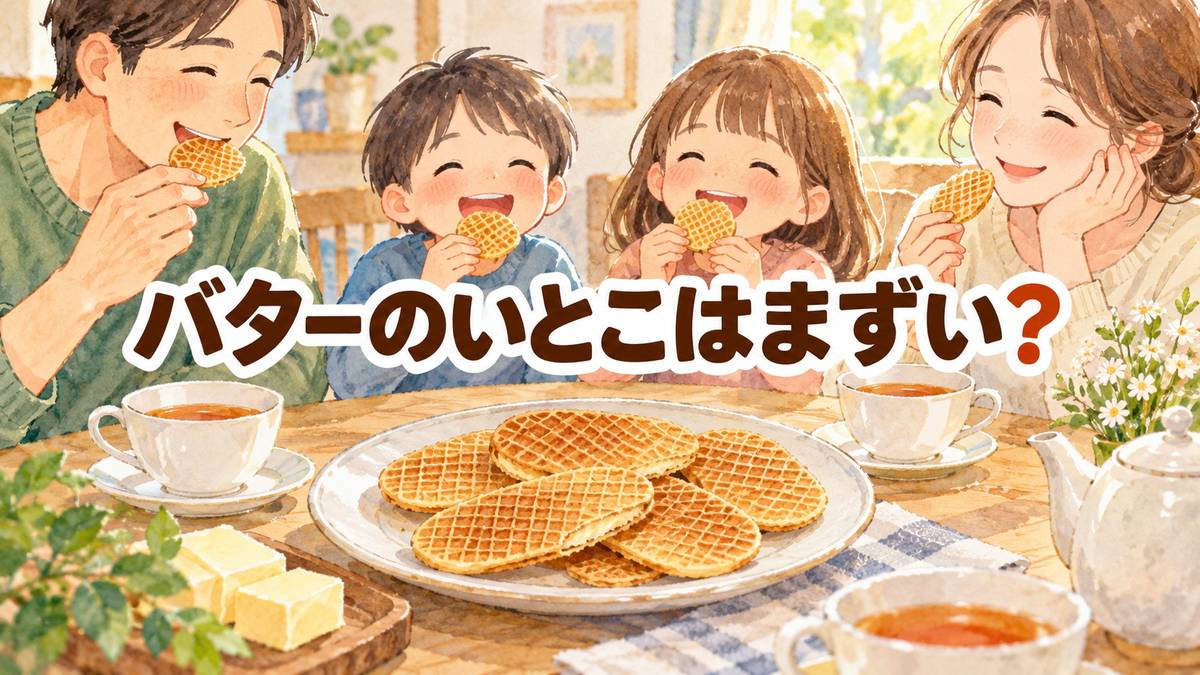 バターのいとこはまずい？
