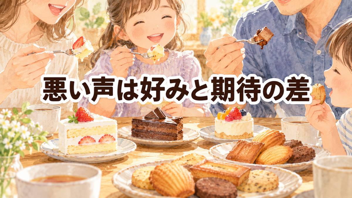 悪い声は好みと期待の差