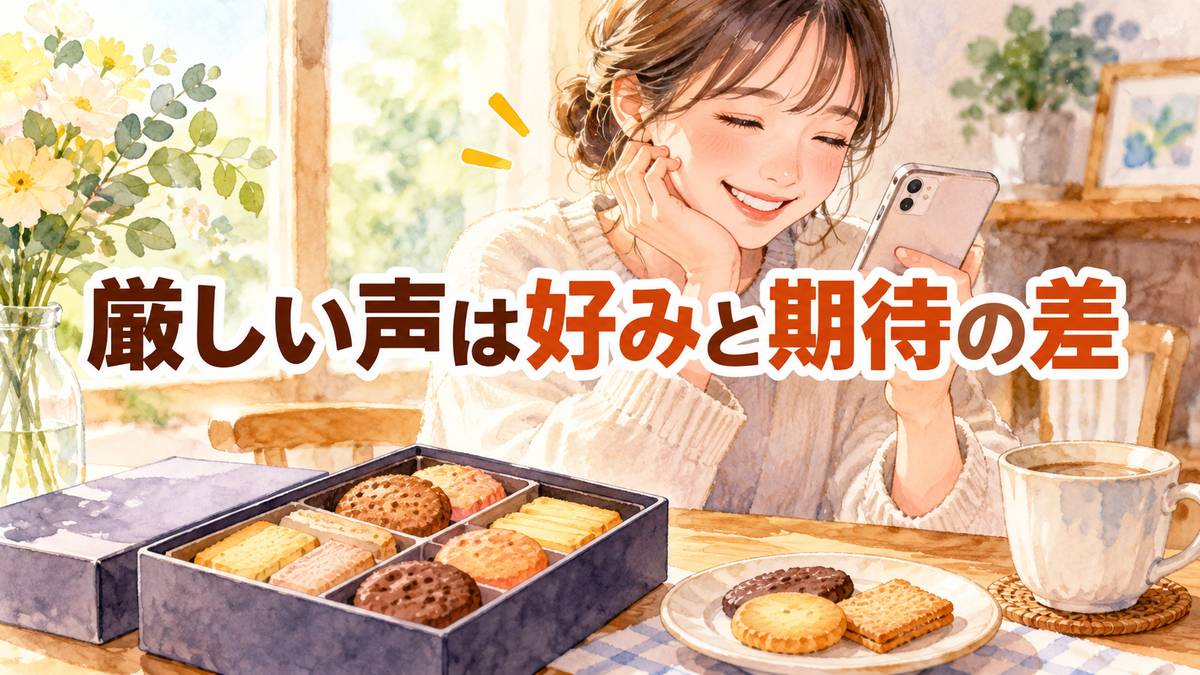厳しい声は好みと期待の差