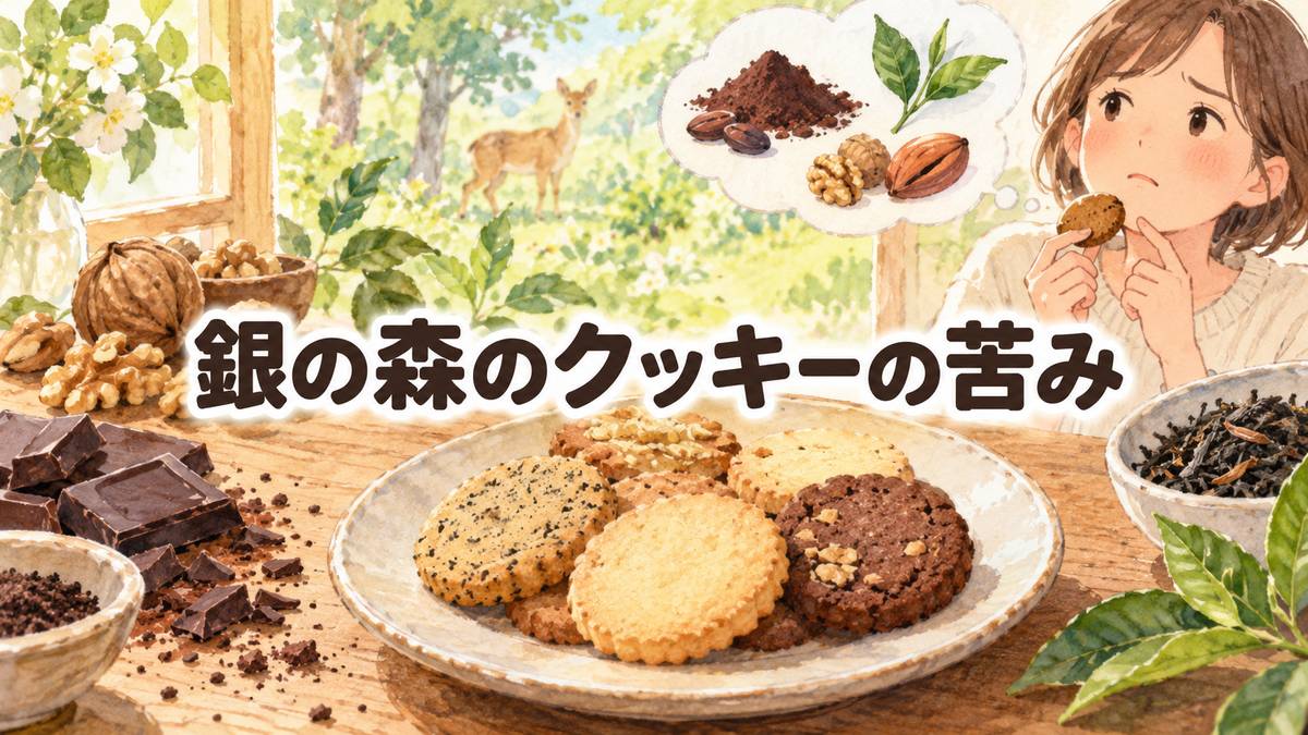 銀の森のクッキーの苦み