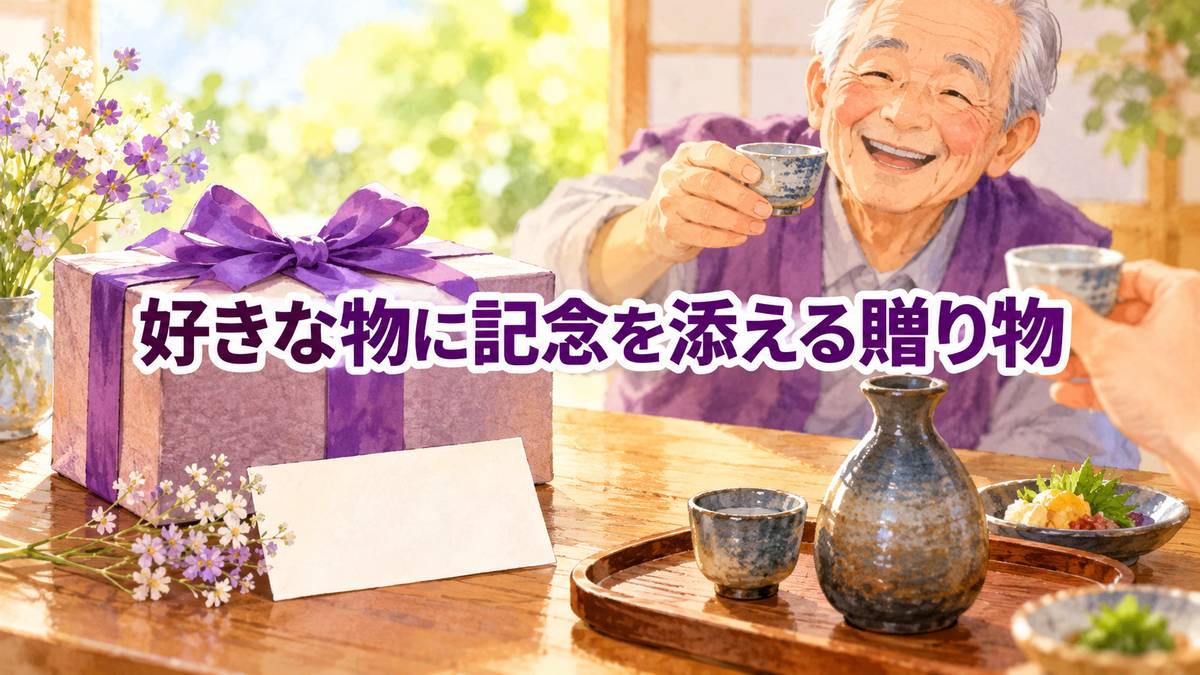 好きな物に記念を添える贈り物