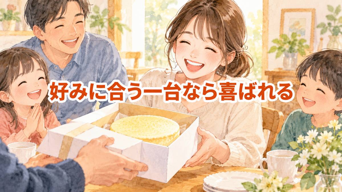 好みに合う一台なら喜ばれる