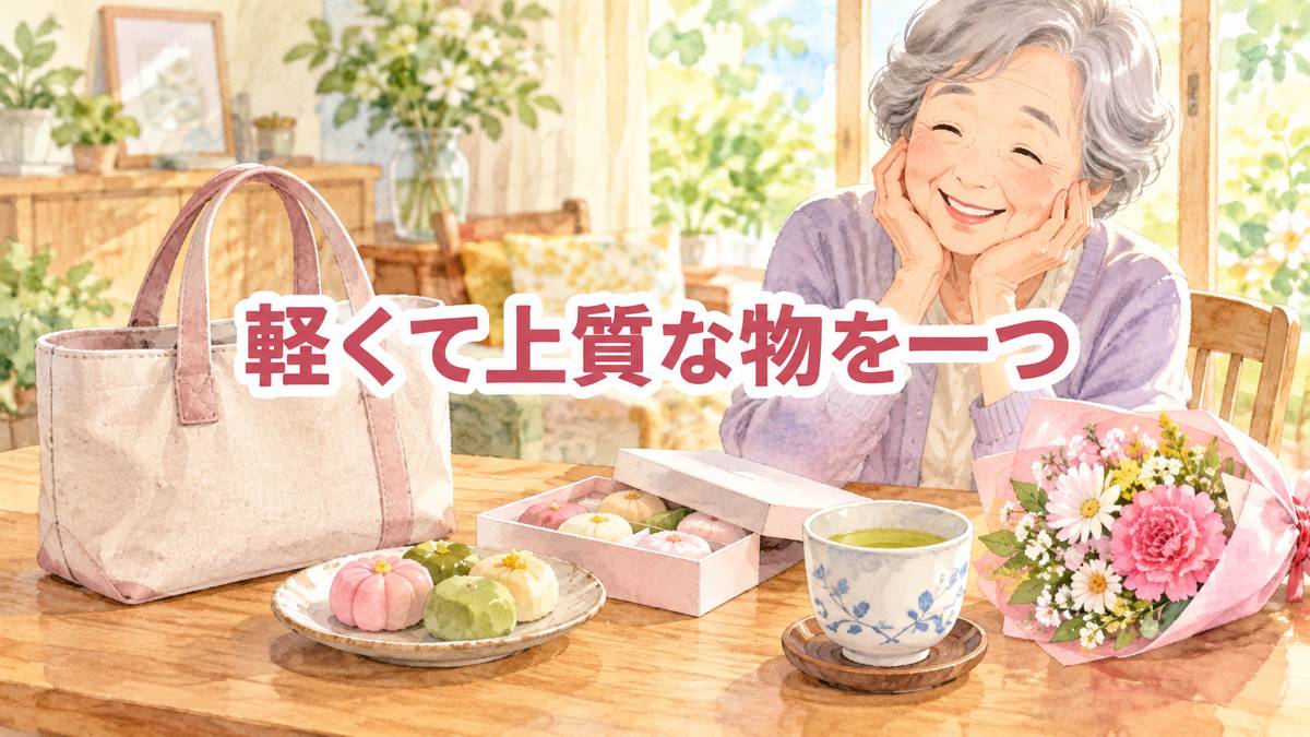 軽くて上質な物を一つ
