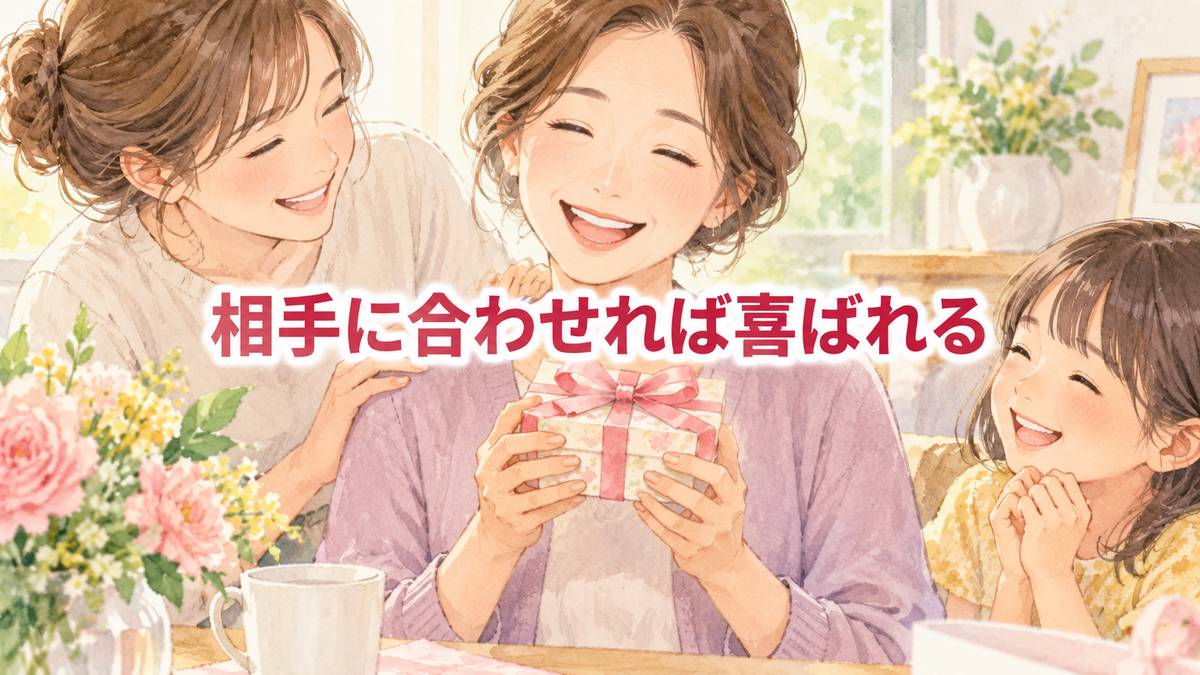 相手に合わせれば喜ばれる