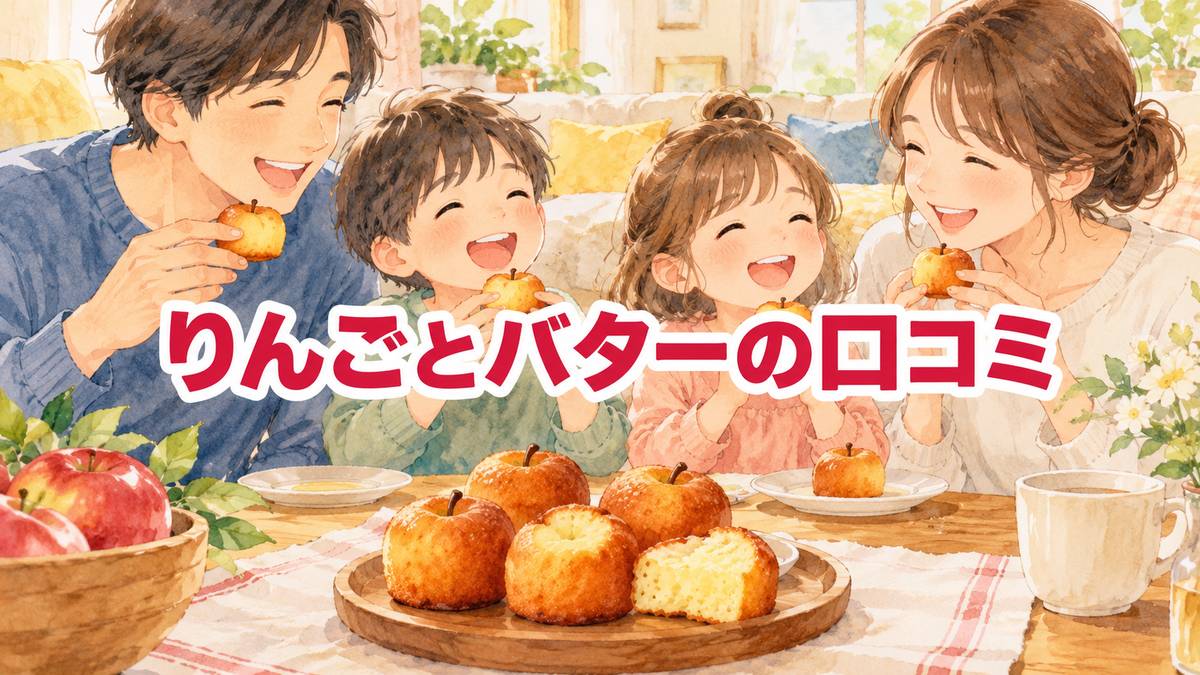 りんごとバターの口コミ