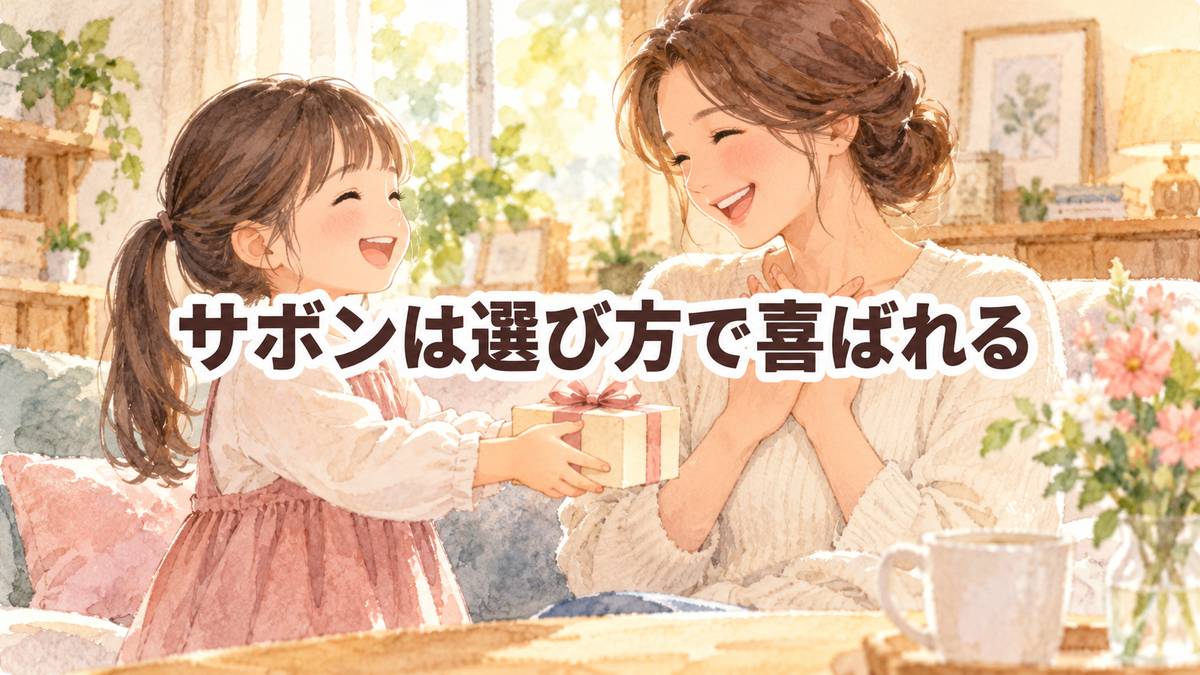 サボンは選び方で喜ばれる