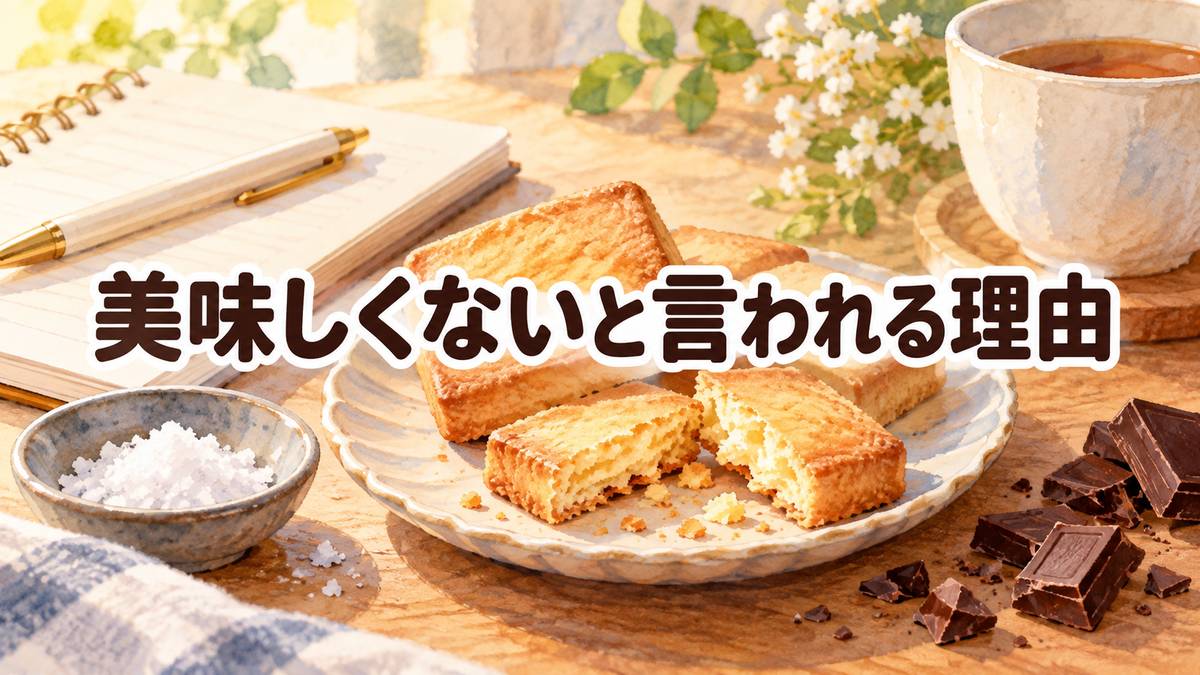 美味しくないと言われる理由