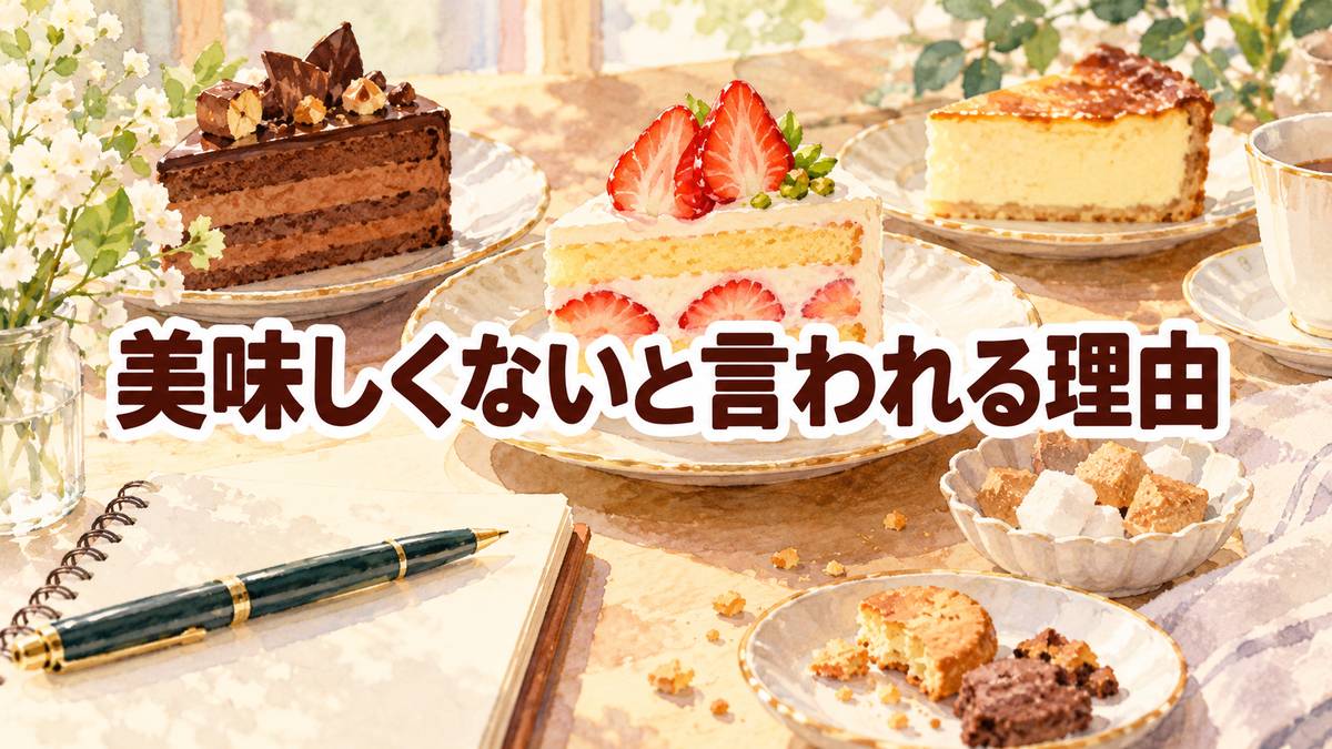 美味しくないと言われる理由