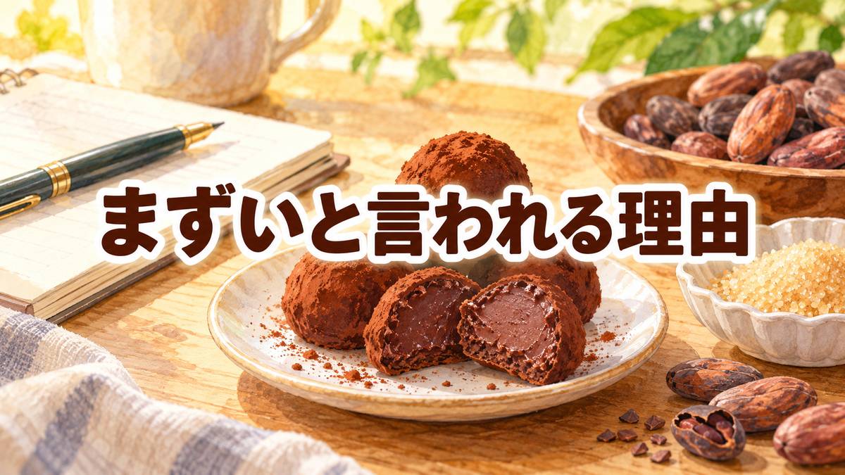 まずいと言われる理由