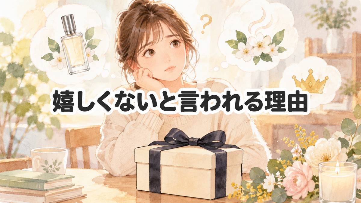 嬉しくないと言われる理由