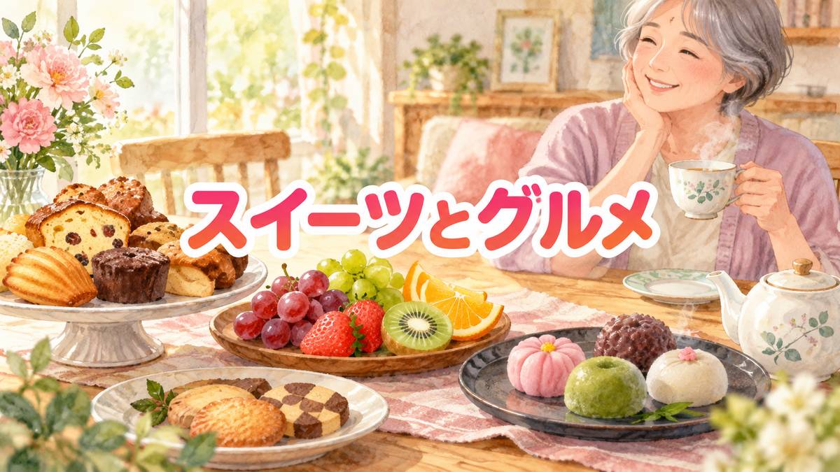 スイーツとグルメ