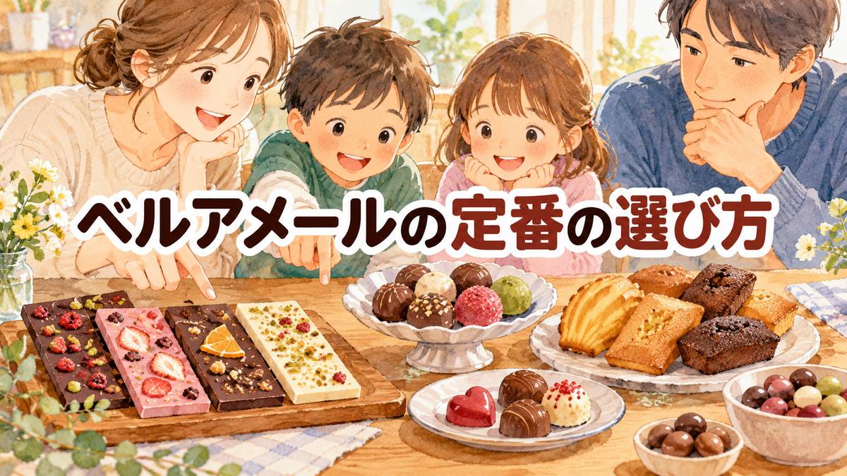 ベルアメールの定番の選び方