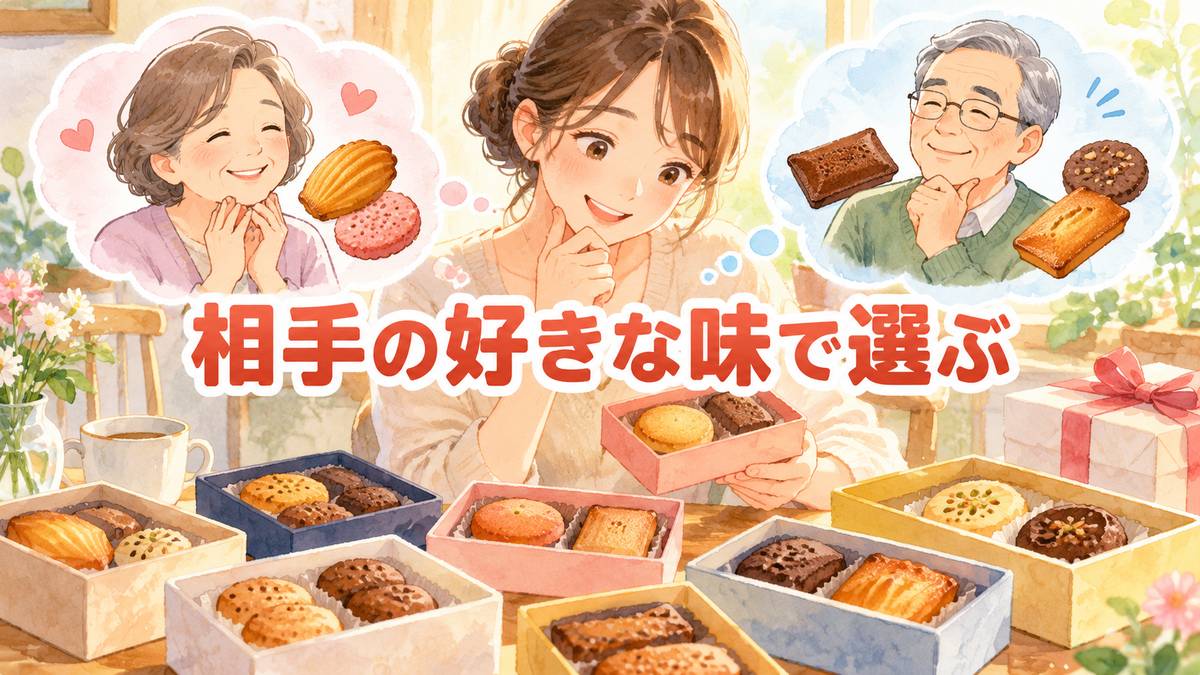 相手の好きな味で選ぶ