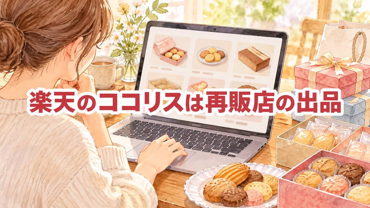 楽天のココリスは再販店の出品