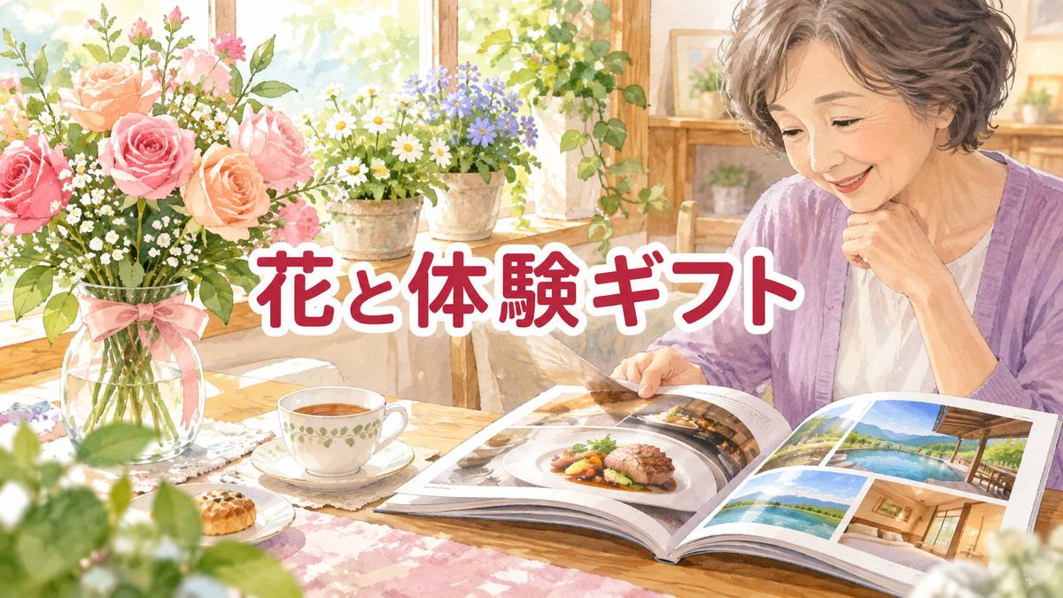 花と体験ギフト