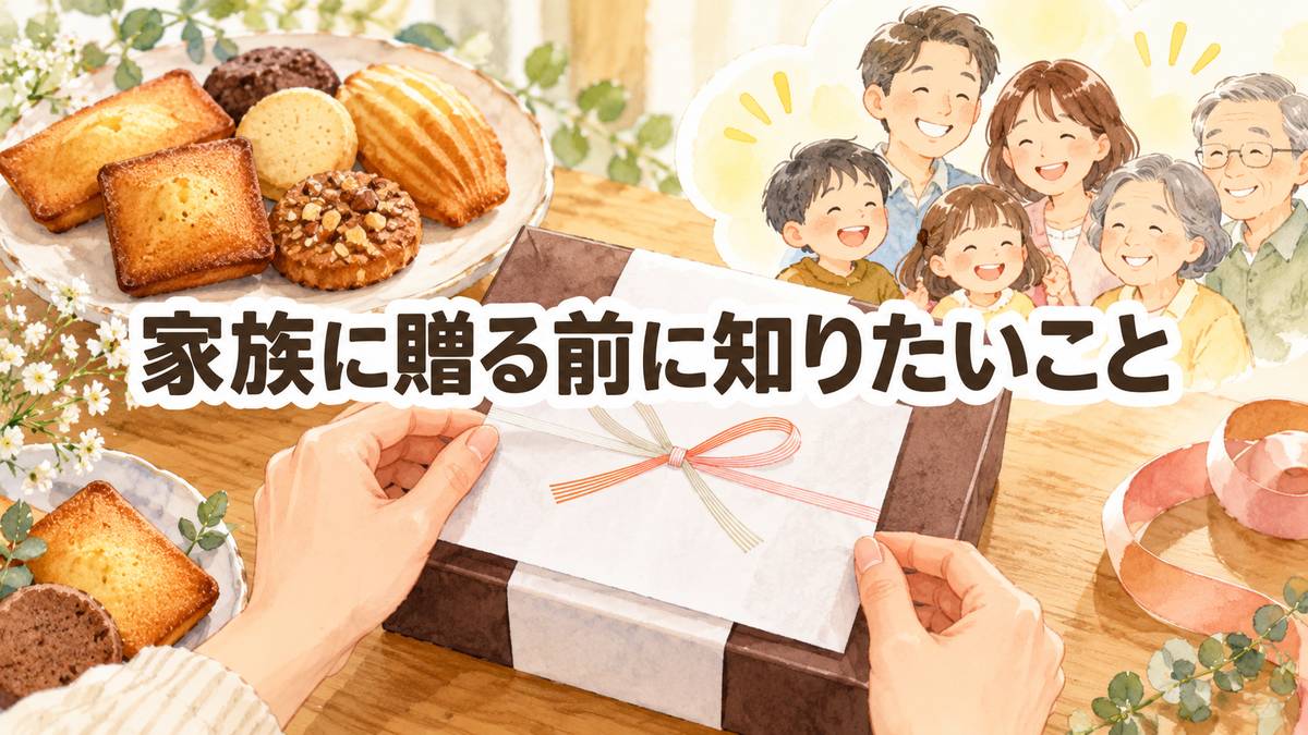 家族に贈る前に知りたいこと