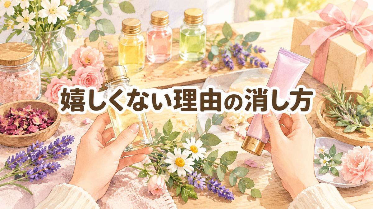嬉しくない理由の消し方