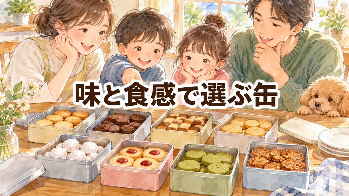 味と食感で選ぶ缶