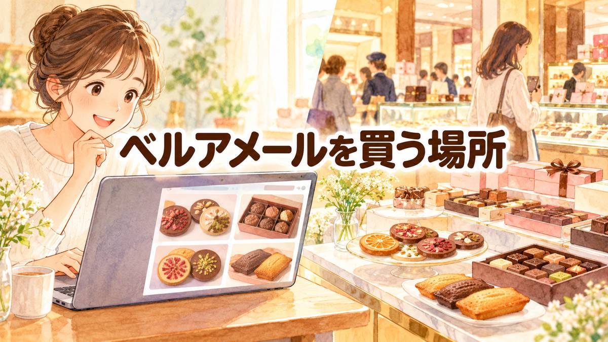 ベルアメールを買う場所