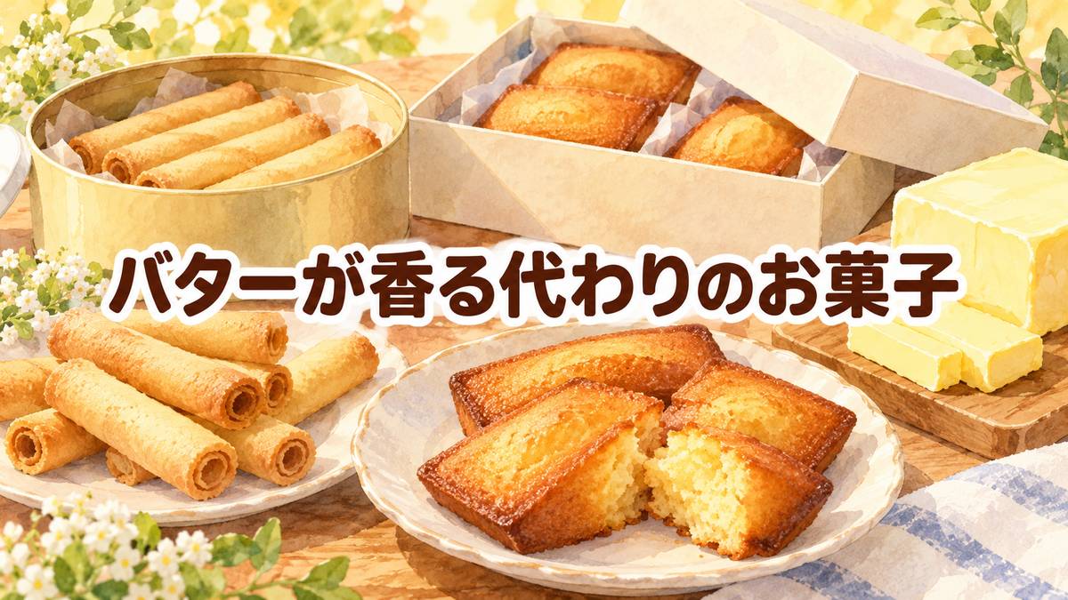 バターが香る代わりのお菓子
