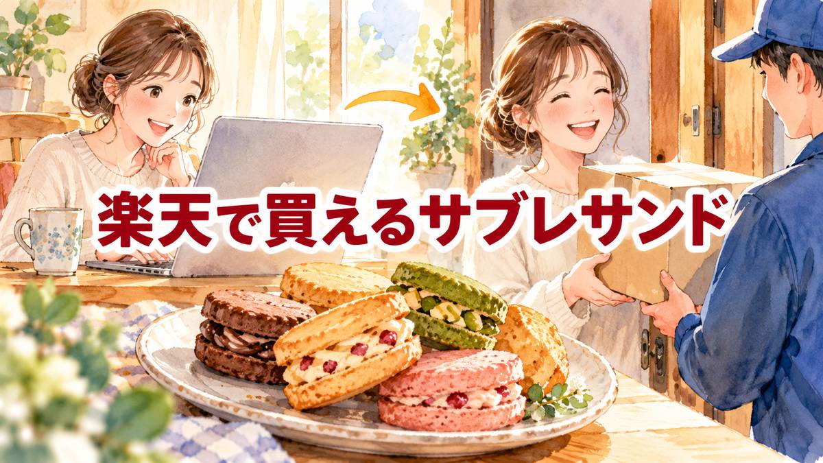 楽天で買えるサブレサンド