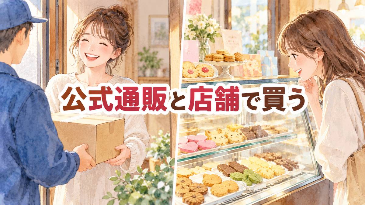 公式通販と店舗で買う