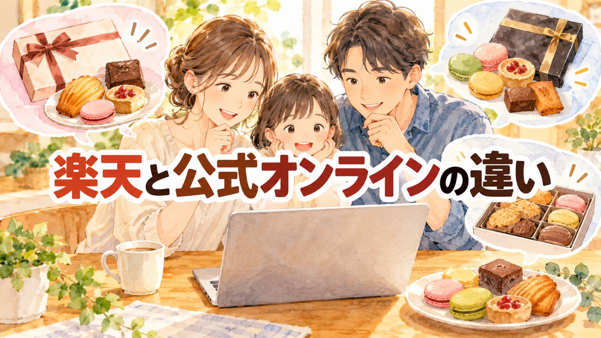 楽天と公式オンラインの違い