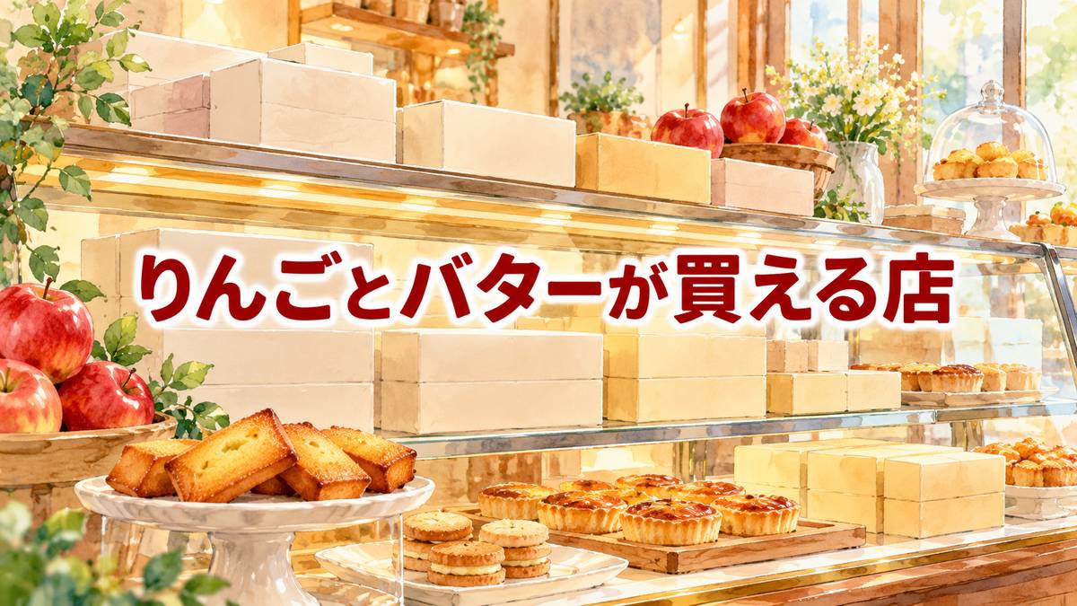りんごとバターが買える店