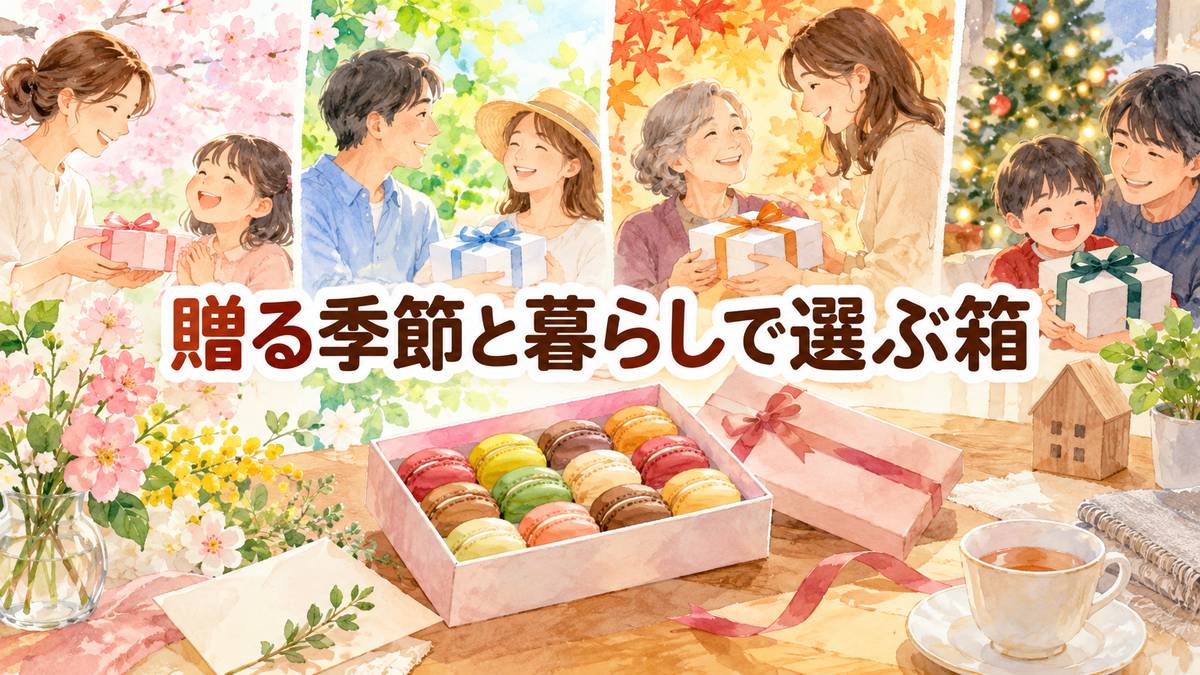 贈る季節と暮らしで選ぶ箱