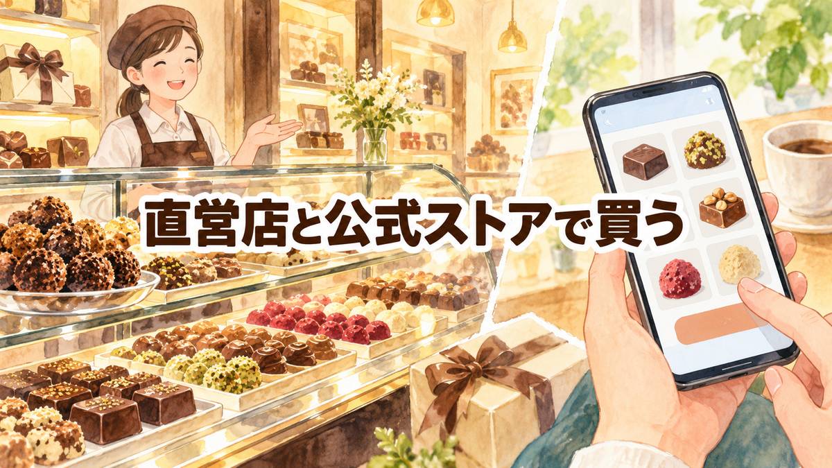 直営店と公式ストアで買う