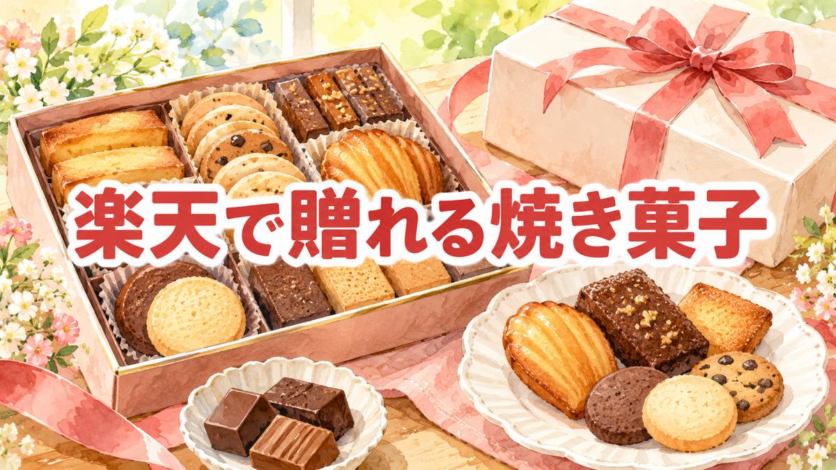 楽天で贈れる焼き菓子