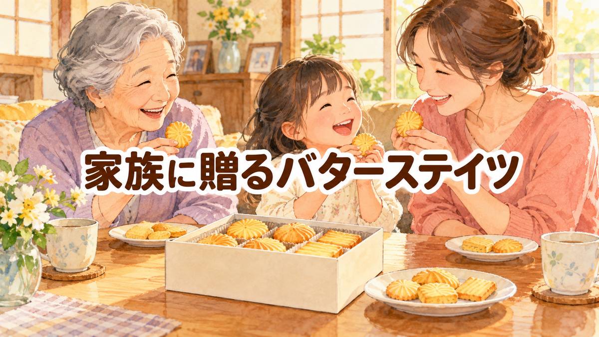 家族に贈るバターステイツ