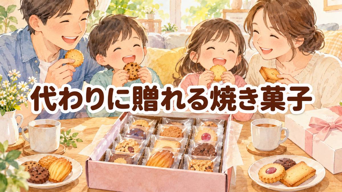 代わりに贈れる焼き菓子
