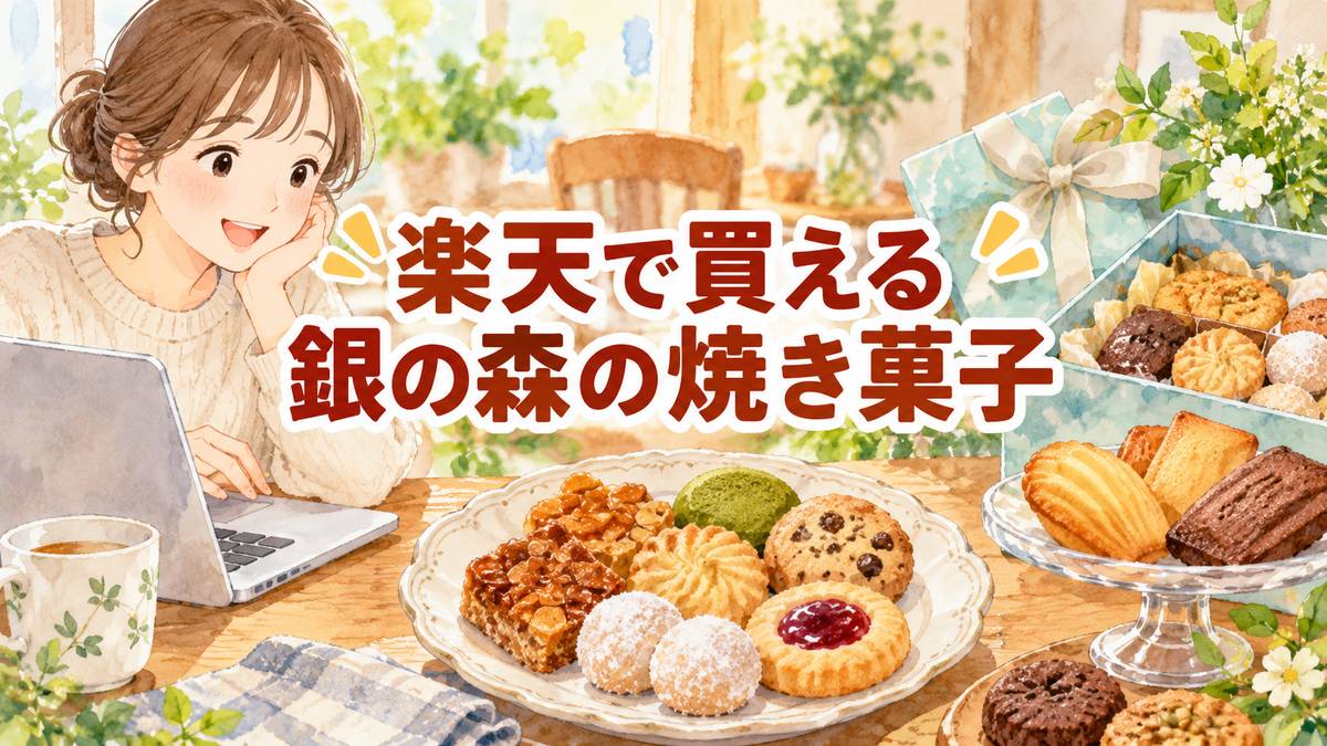 楽天で買える銀の森の焼き菓子