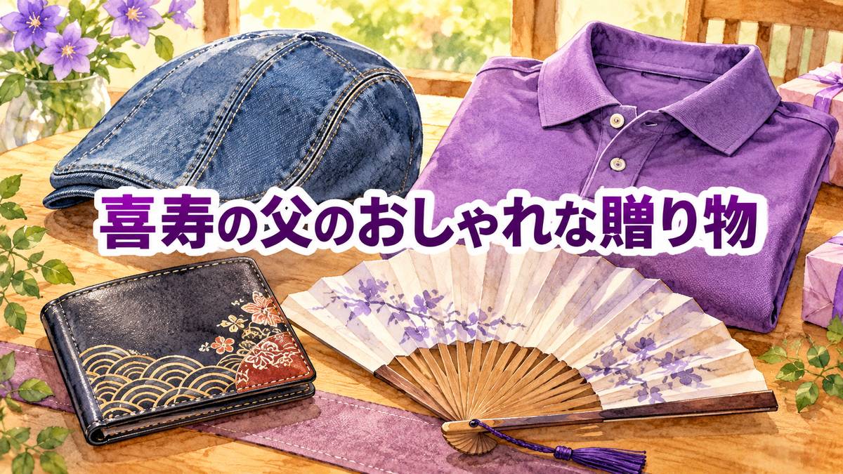 喜寿の父のおしゃれな贈り物
