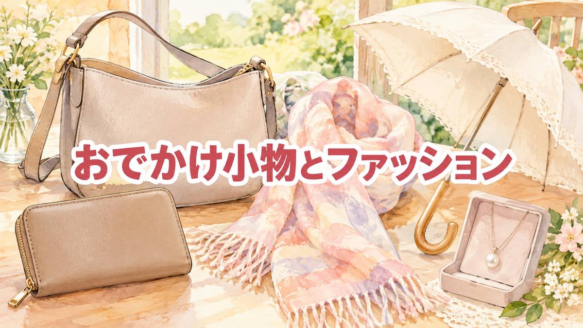 おでかけ小物とファッション