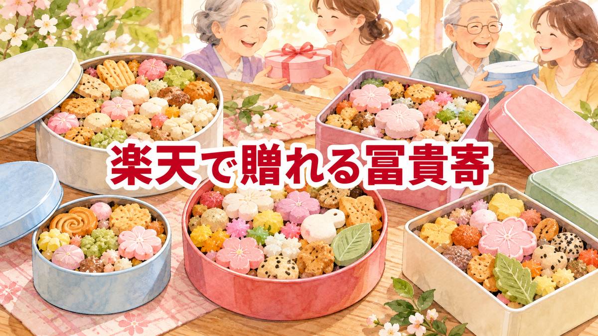 楽天で贈れる冨貴寄