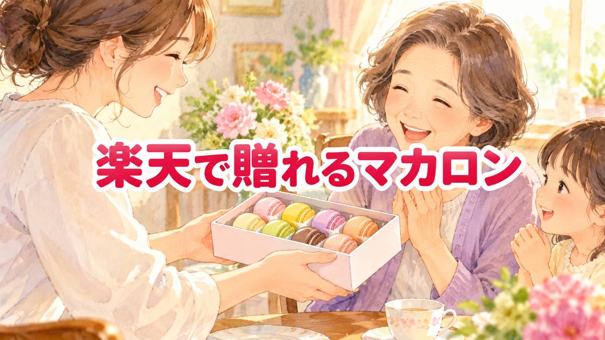 楽天で贈れるマカロン