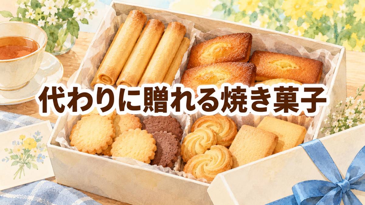 代わりに贈れる焼き菓子