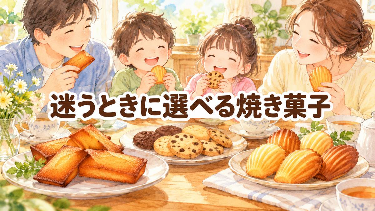 迷うときに選べる焼き菓子