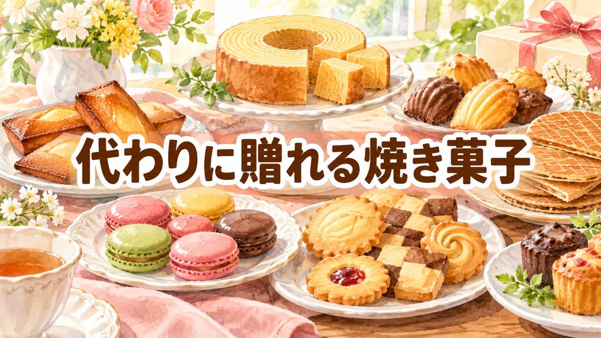 代わりに贈れる焼き菓子