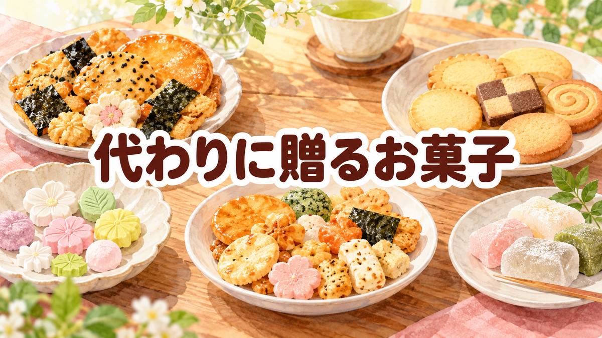 代わりに贈るお菓子