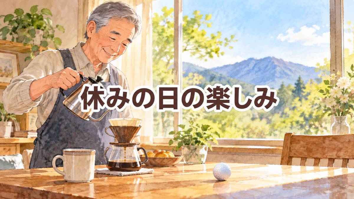 休みの日の楽しみ