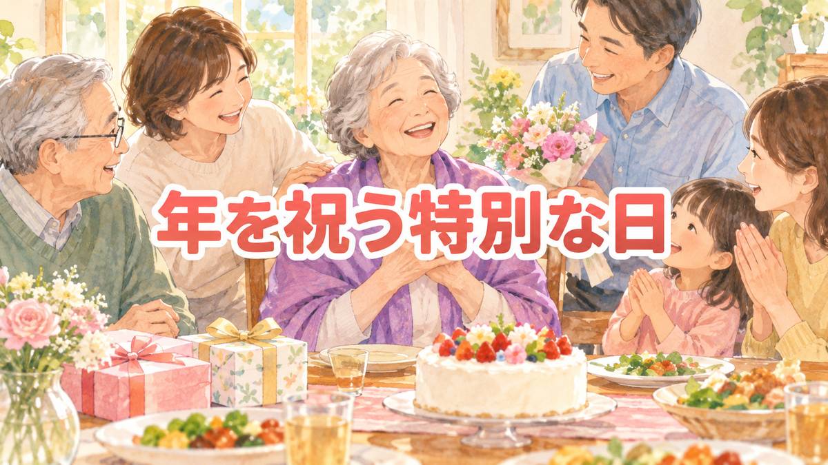 年を祝う特別な日