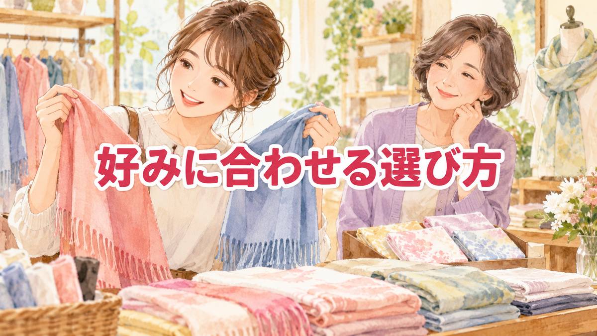 好みに合わせる選び方