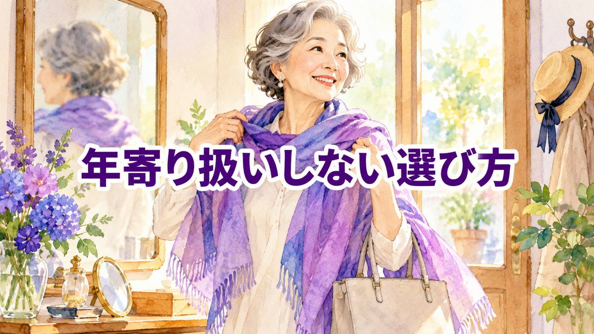 年寄り扱いしない選び方