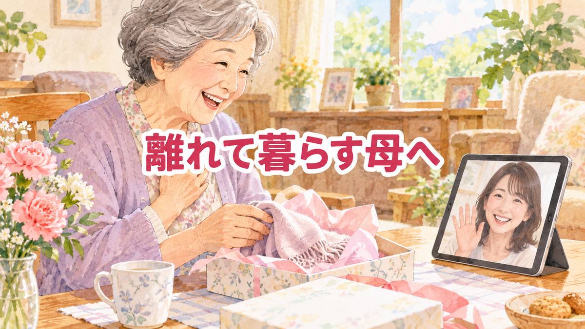 離れて暮らす母へ